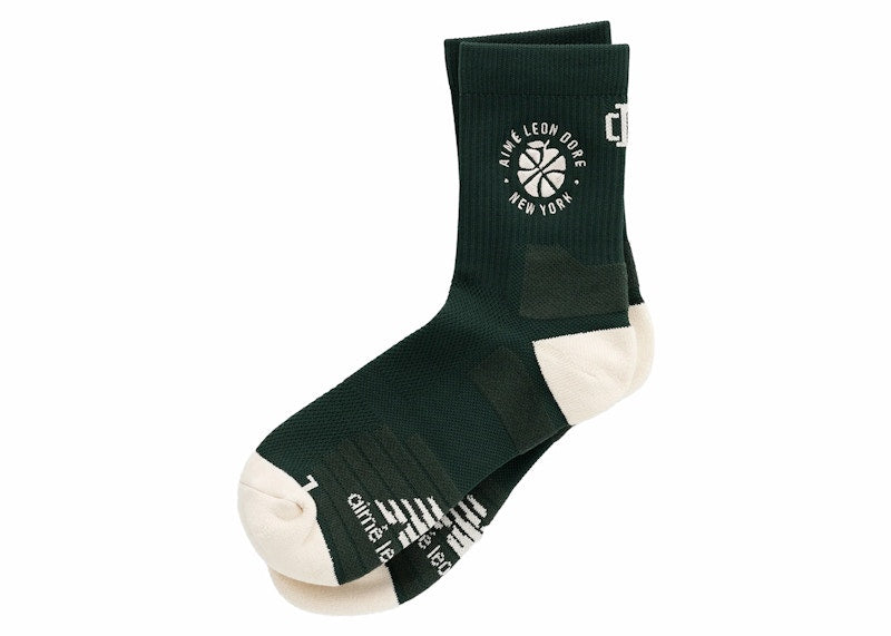 Aime Leon Dore x New Balance Sonny NY Performance Sock Green