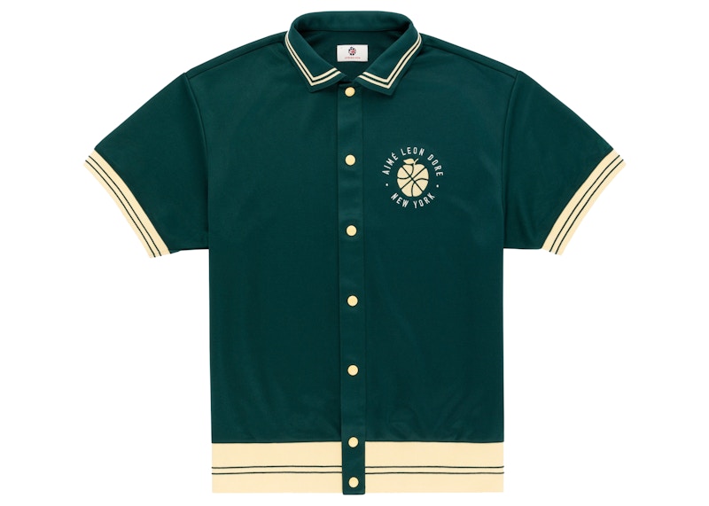 Aime Leon Dore x New Balance Warm Up Shirt Green