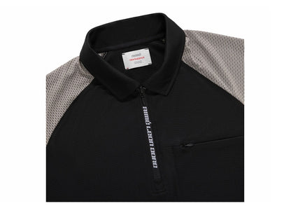 Aime Leon Dore x New Balance Zip Polo Black