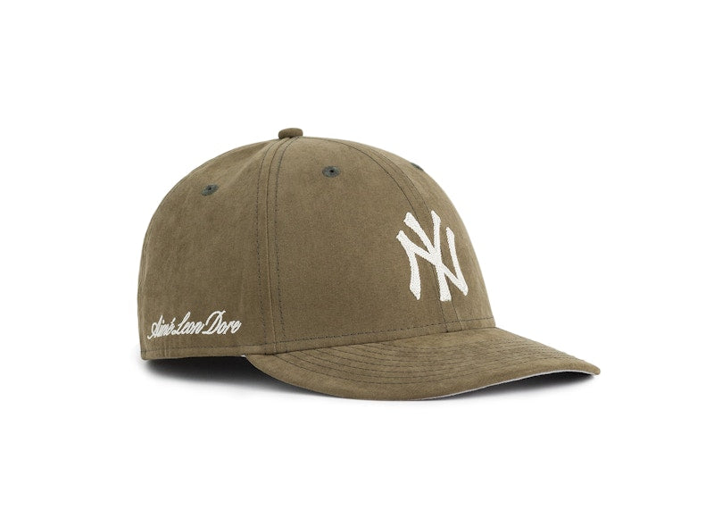 Aime Leon Dore x New Era Brushed Nylon Yankees (2021) Hat Olive