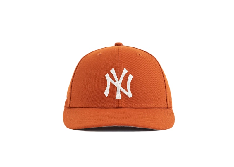 Aime Leon Dore x New Era Chain Stitch Yankees Hat Orange