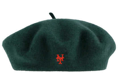 Aime Leon Dore x New Era Mets Beret Green