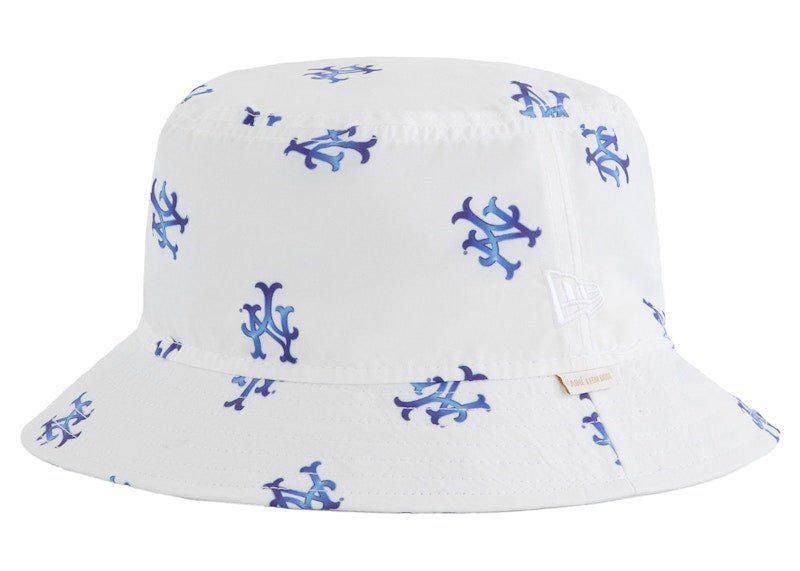 Aime Leon Dore x New Era Mets Nylon Bucket Hat White