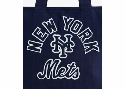 Aime Leon Dore x New York Mets Canvas Tote Bag Navy/Orange