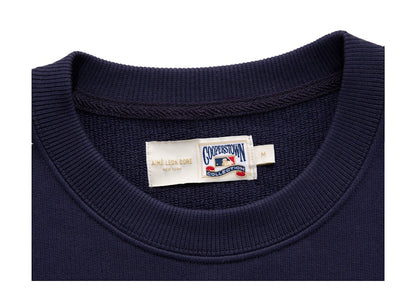 Aime Leon Dore x New York Mets Chainstitch Crewneck Sweatshirt Navy