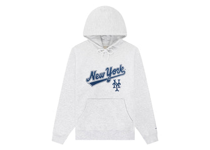 Aime Leon Dore x New York Mets Logo Hoodie Grey