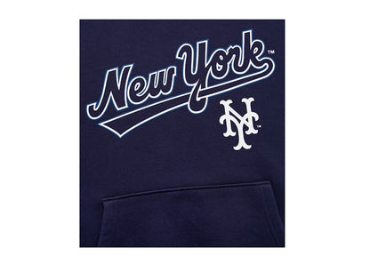 Aime Leon Dore x New York Mets Logo Hoodie Navy