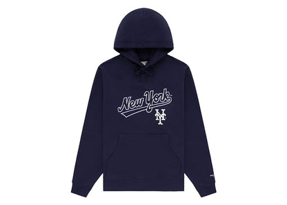 Aime Leon Dore x New York Mets Logo Hoodie Navy