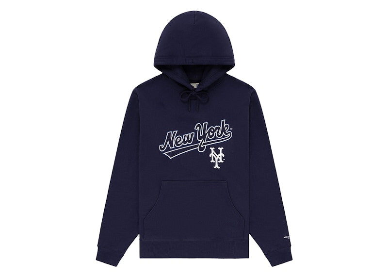 Aime Leon Dore x New York Mets Logo Hoodie Navy