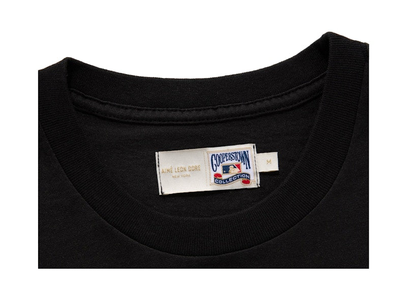 Aime Leon Dore x New York Mets Logo Tee Black