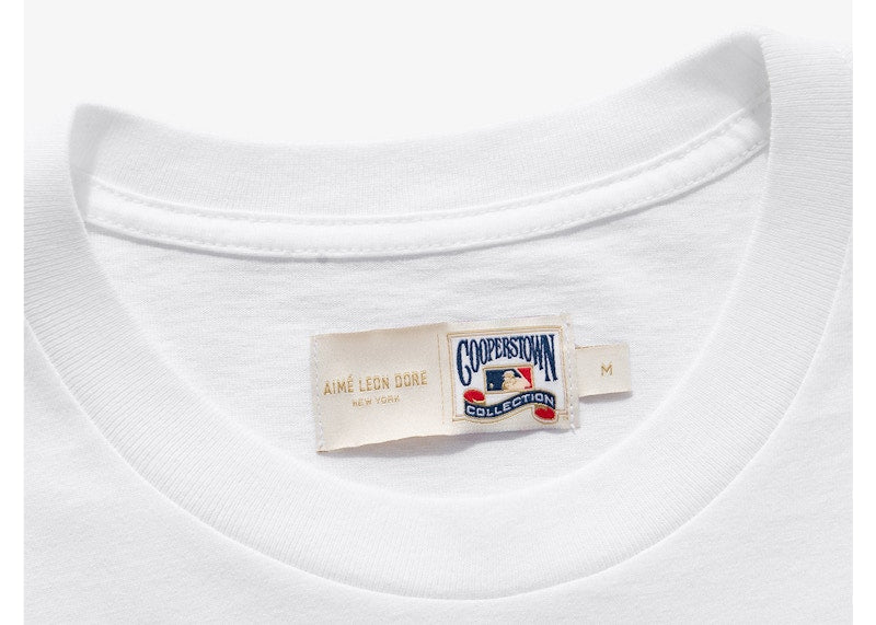 Aime Leon Dore x New York Mets Logo Tee White