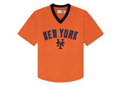 Aime Leon Dore x New York Mets Short-Sleeve Knit Sweater Orange