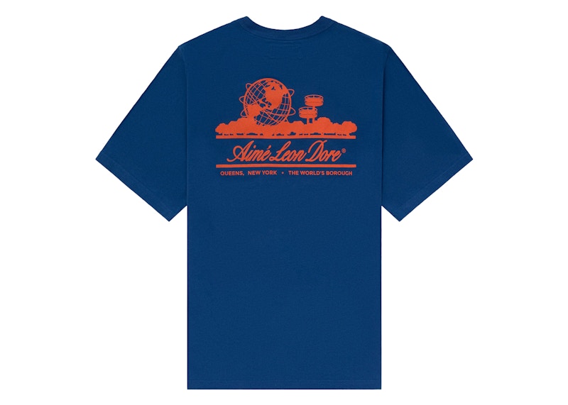 Aime Leon Dore x New York Mets Unisphere Tee Blue