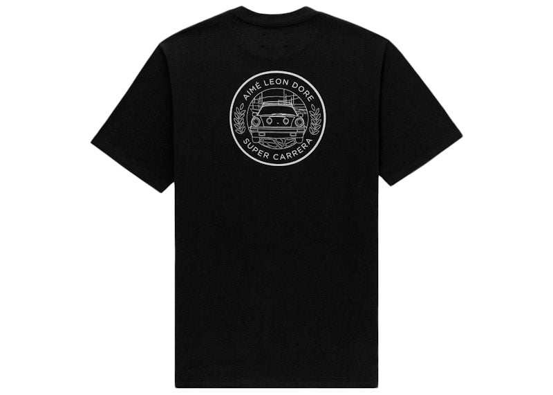 Aime Leon Dore x Porsche 911SC Grille Badge T-shirt Black