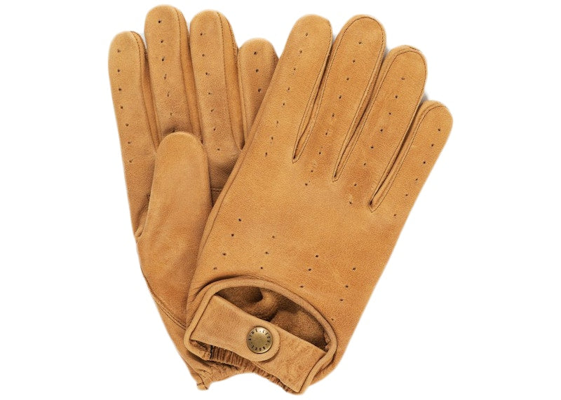 Aime Leon Dore x Porsche 911SC Leather Driving Gloves Brown