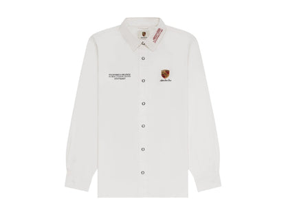 Aime Leon Dore x Porsche 993 Turbo Mechanic Shirt Bright White