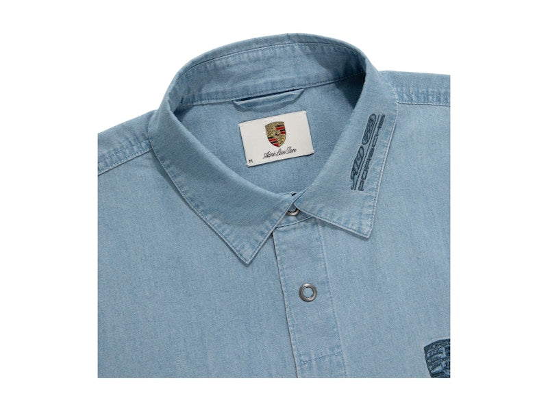 Aime Leon Dore x Porsche 993 Turbo Mechanic Shirt Chambray