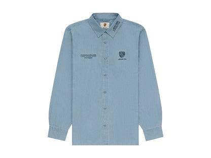 Aime Leon Dore x Porsche 993 Turbo Mechanic Shirt Chambray