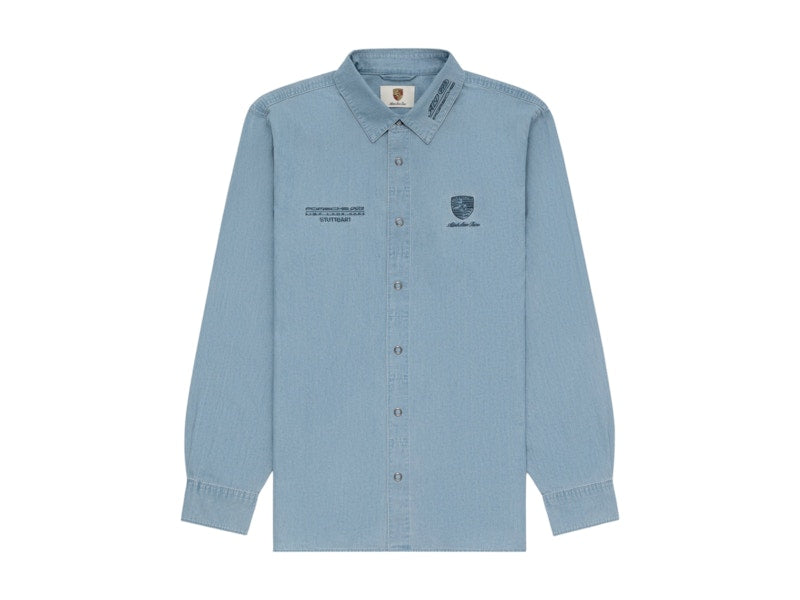 Aime Leon Dore x Porsche 993 Turbo Mechanic Shirt Chambray