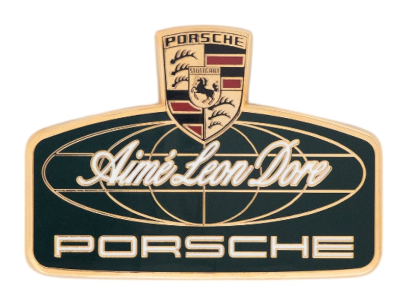 Aime Leon Dore x Porsche 993 Turbo Racing Grille Badge Multicolor