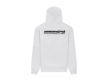Aime Leon Dore x Porsche 993 Turbo Racing Hoodie Silver Mix