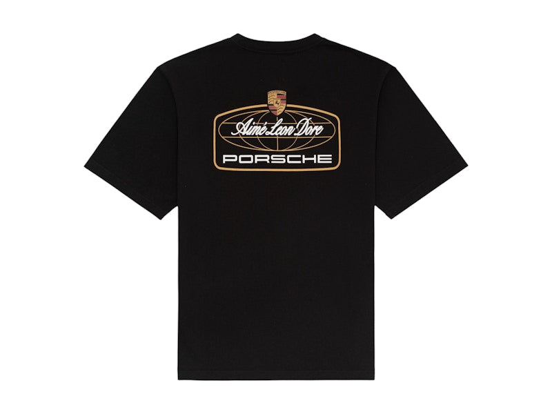 Aime Leon Dore x Porsche 993 Turbo Racing Tee Jet Black