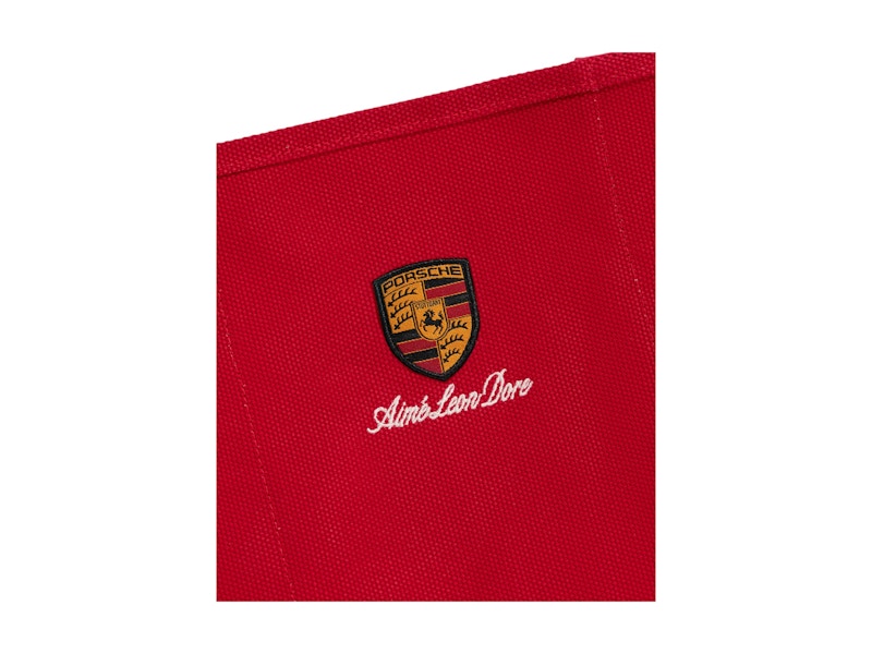 Aime Leon Dore x Porsche 993 Turbo Tote Bag Red