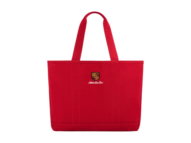 Aime Leon Dore x Porsche 993 Turbo Tote Bag Red