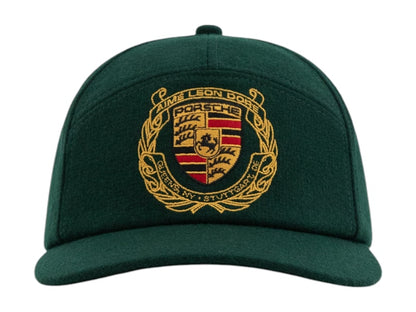 Aime Leon Dore x Porsche 993 Turbo Wool Wreath Hat British Racing Green