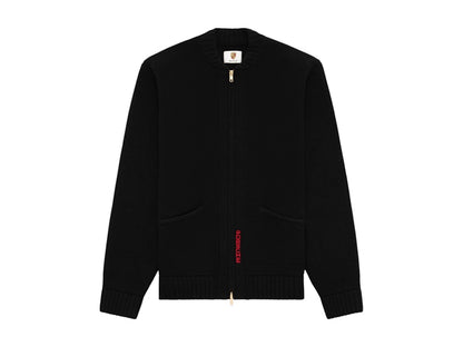Aime Leon Dore x Porsche 993 Turbo Wreath Full-Zip Sweater Black