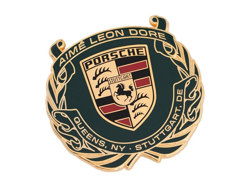 Aime Leon Dore x Porsche 993 Turbo Wreath Grille Badge Multicolor