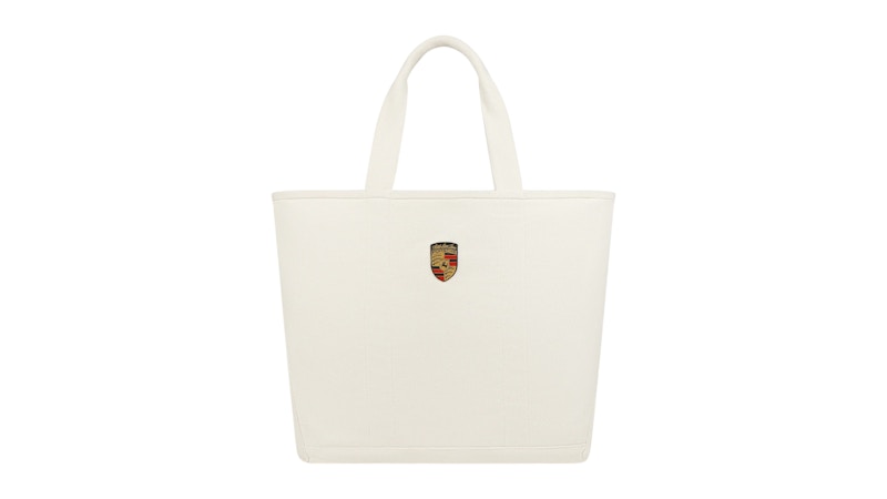 Aime Leon Dore x Porsche Canvas Tote Bag Cream