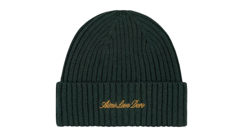 Aime Leon Dore x Porsche Cashmere Beanie Green
