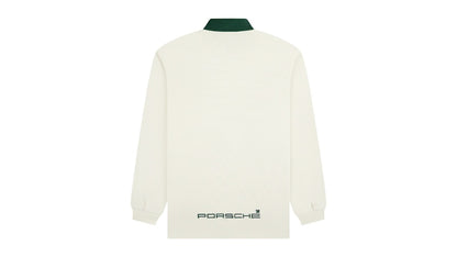 Aime Leon Dore x Porsche Crest Rugby Cream