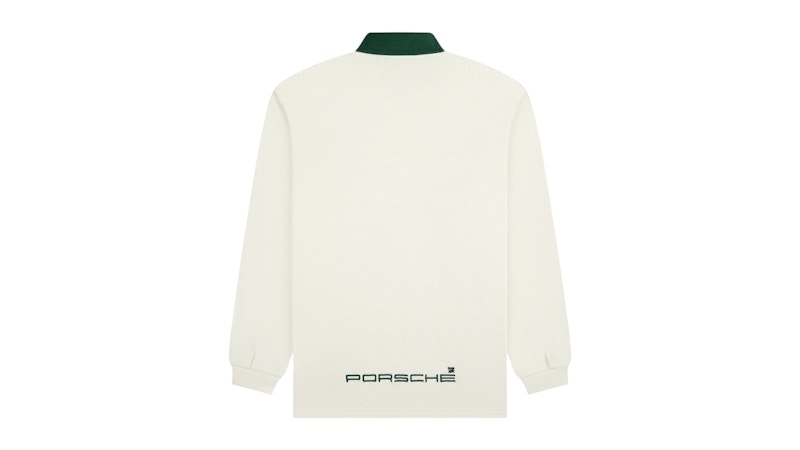Aime Leon Dore x Porsche Crest Rugby Cream