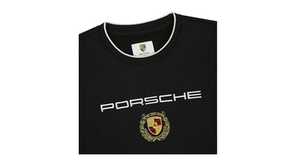 Aime Leon Dore x Porsche Embroidered Crewneck Sweatshirt Black
