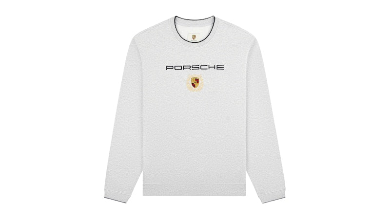 Aime Leon Dore x Porsche Embroidered Crewneck Sweatshirt Grey