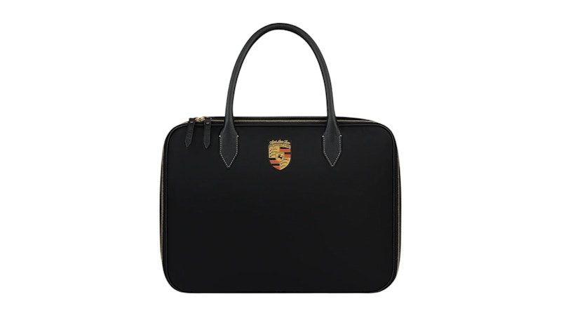 Aime Leon Dore x Porsche Nylon Briefcase Black