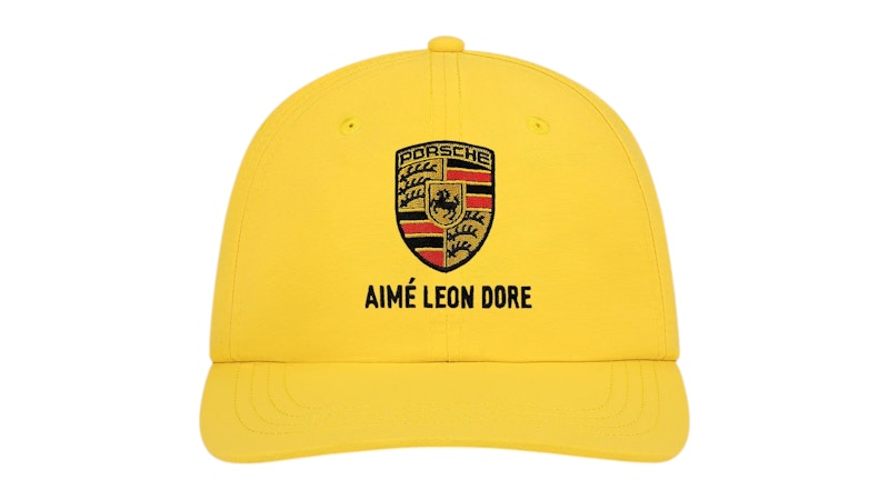 Aime Leon Dore x Porsche Nylon Logo Hat Yellow