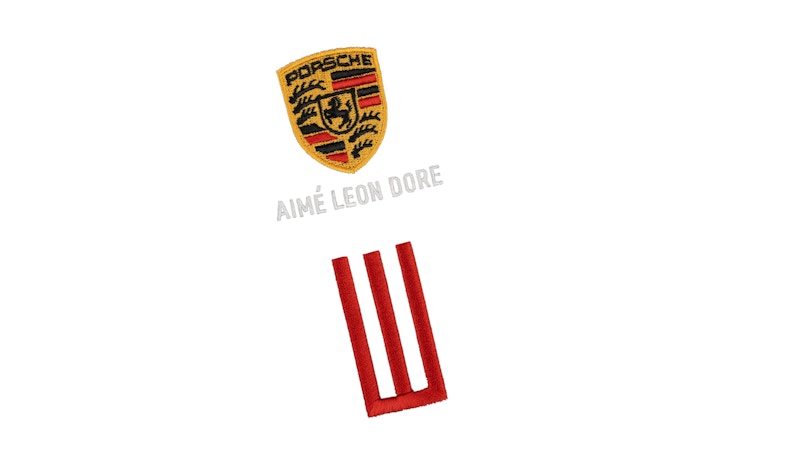 Aime Leon Dore x Porsche Nylon Track Pant Black