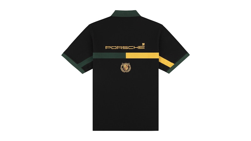 Aime Leon Dore x Porsche Racing Polo Black