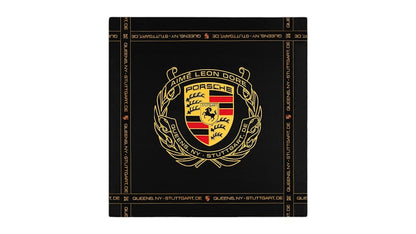 Aime Leon Dore x Porsche Silk Bandana Black