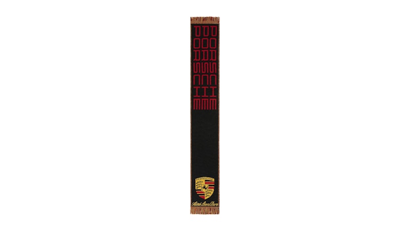 Aime Leon Dore x Porsche Wool Racing Scarf Black