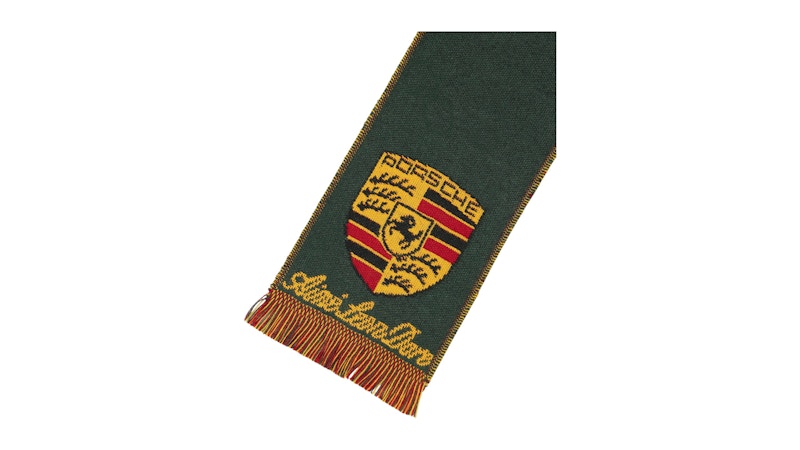 Aime Leon Dore x Porsche Wool Racing Scarf Green