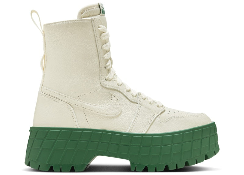 Jordan 1 High Brooklyn Coconut Milk Pine Green (Women's)
