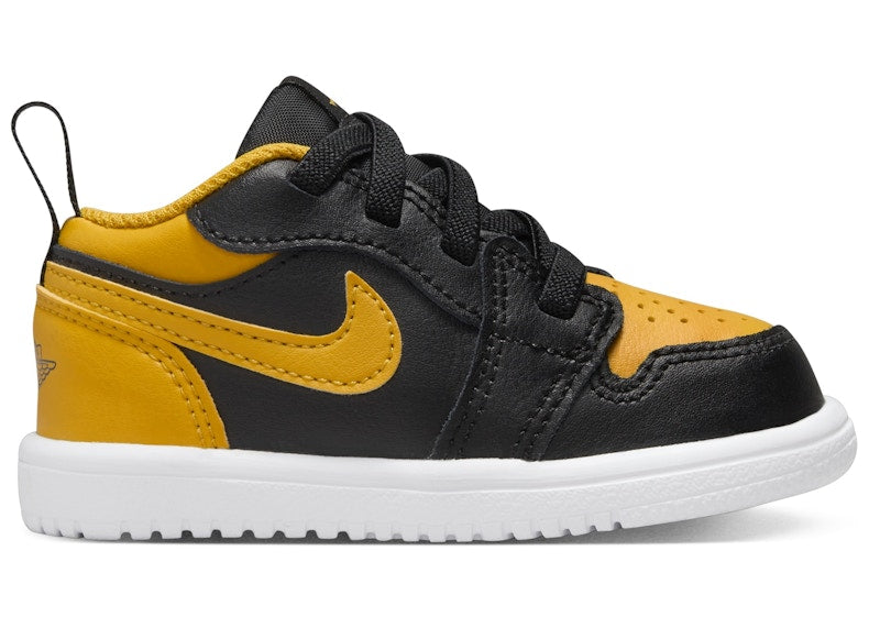 Jordan 1 Low ALT Black White Yellow Ochre (TD)