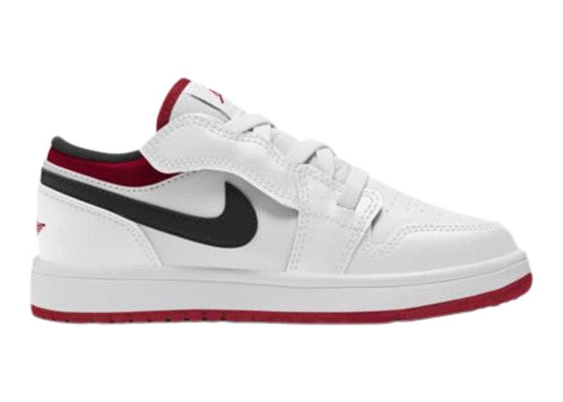 Jordan 1 Low ALT White Gym Red Black (PS)
