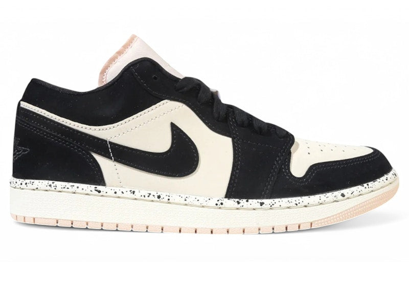 Jordan 1 Low Black Guava Ice (Speckled Midsole) (Women's)