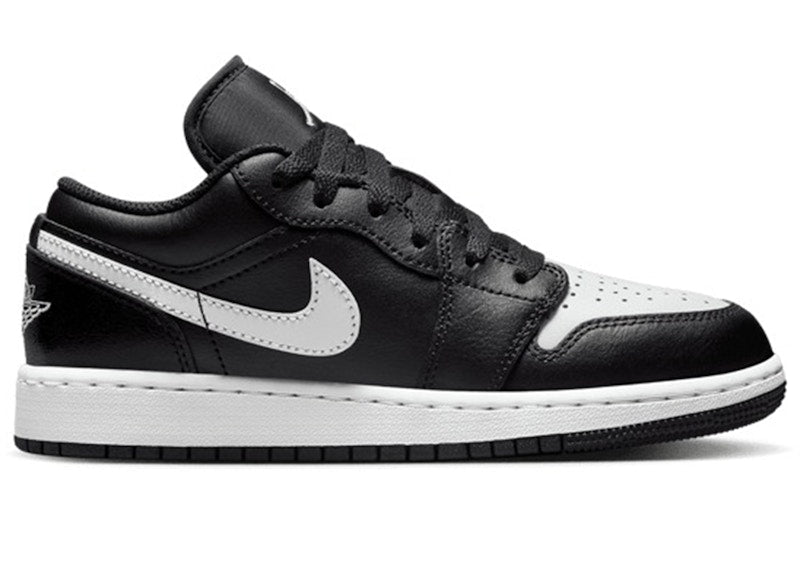 Jordan 1 Low Black Summit White (GS)
