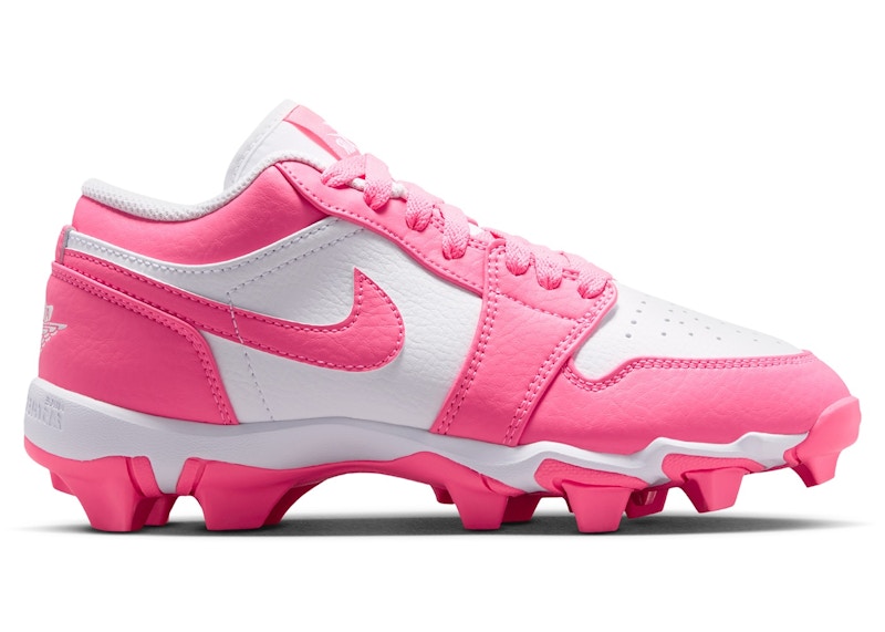 Jordan 1 Low Cleat White Digital Pink (GS)